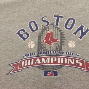Boston Red Sox 2007 World Series Championship T Shirt Men's XXL